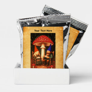 Amanita Mushroom and Gnomes Coffee Drink Mix