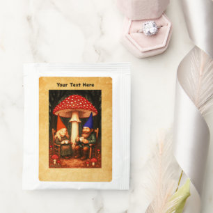 Amanita Mushroom and Gnomes Tea Bag Drink Mix