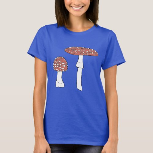 Amanita Mushrooms Fun Fungi CUSTOMIZE IT T_Shirt