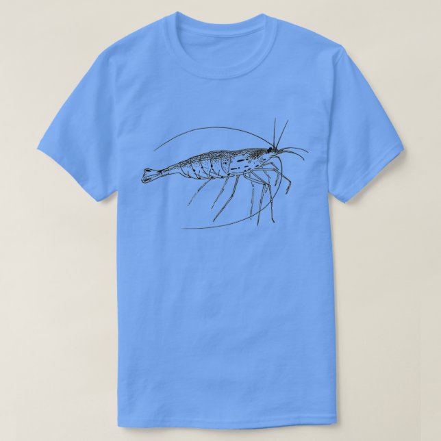 Amano Shrimp T-Shirt (Design Front)