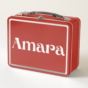 Amara Metal Lunch Box