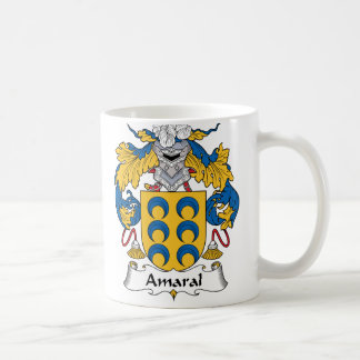 Amaral Family Crest Coffee Mug