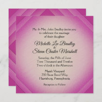 Amaranth Diamond Wedding Invitations