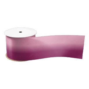 Amaranth Pink and Amaranth Purple Satin Ribbon
