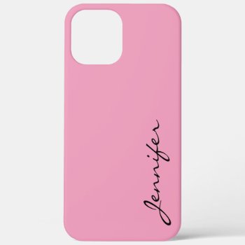 Amaranth Pink Color Background Iphone 12 Pro Max Case by NhanNgo at Zazzle