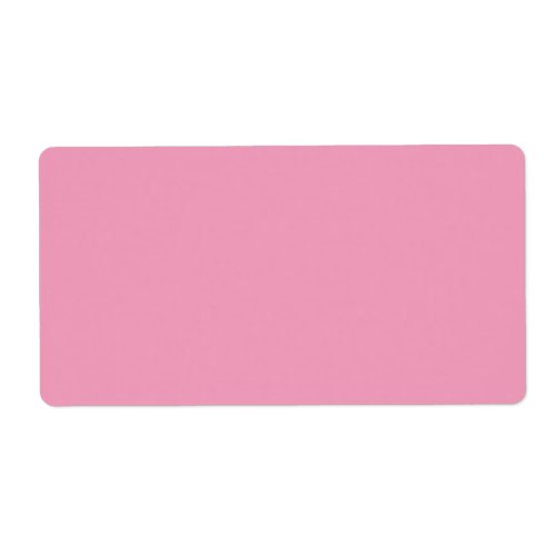  Amaranth Pink solid color  Label