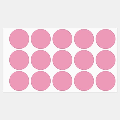  Amaranth Pink solid color  Labels