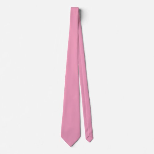  Amaranth Pink solid color  Neck Tie