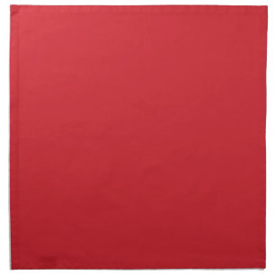 Amaranth red (solid color) cloth napkin