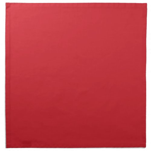 Amaranth red solid color  cloth napkin