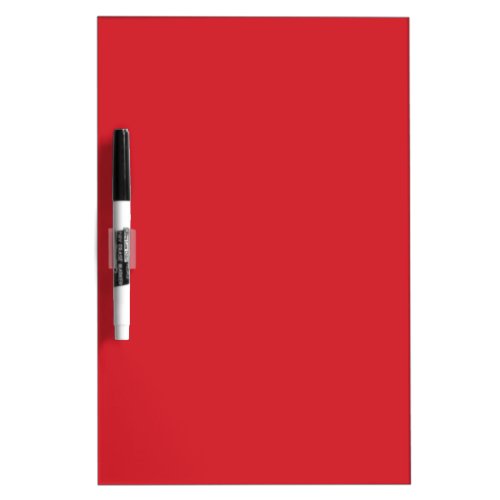 Amaranth red solid color  dry erase board