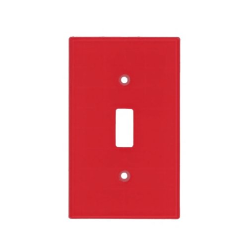 Amaranth red solid color  light switch cover