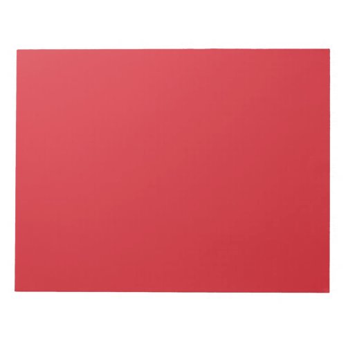 Amaranth red solid color  notepad