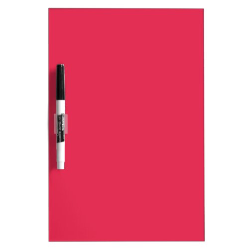 Amaranth solid color dry erase board