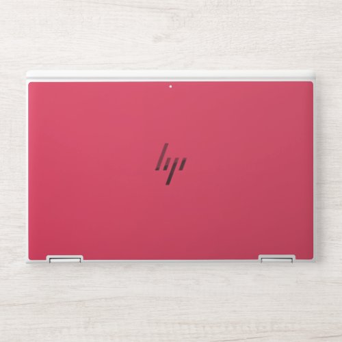 Amaranth solid color HP laptop skin