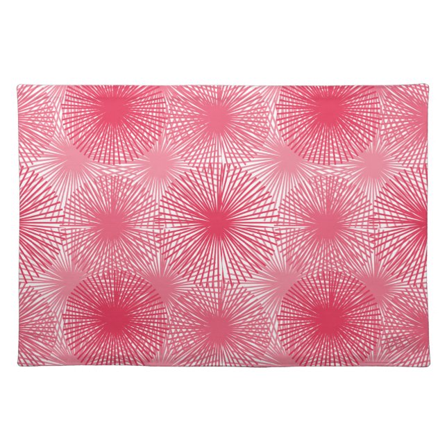 Amaranth Stars Cloth Placemat (Front)