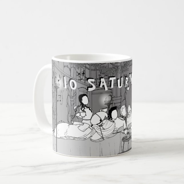 Amarantus' Saturnalia Coffee Mug (Front Left)