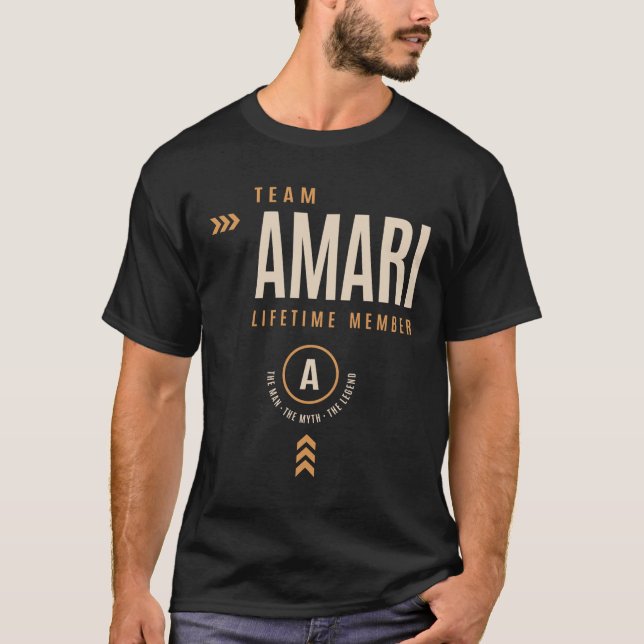 Amari Personalized Name - Funny Amari  T-Shirt (Front)