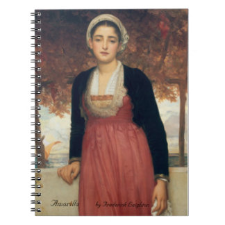 Amarilla by Frederick Leighton Notebook