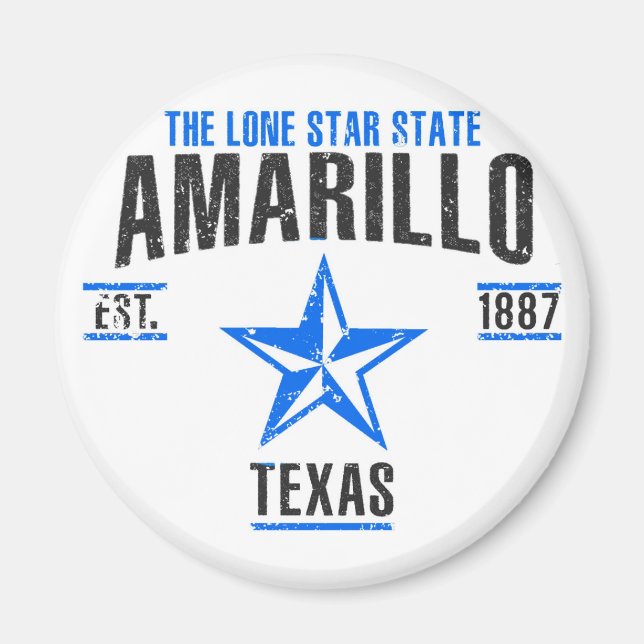 Amarillo Magnet (Front)