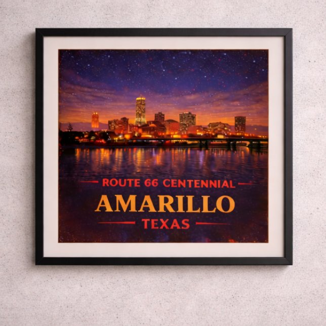 Amarillo Texas Centennial Poster (Creator Uploaded)