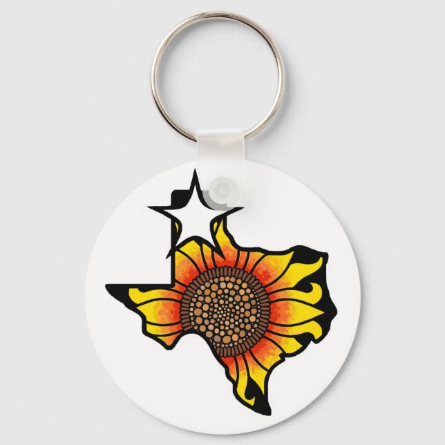 amarillo TEXAS design 2 Keychain (Front)