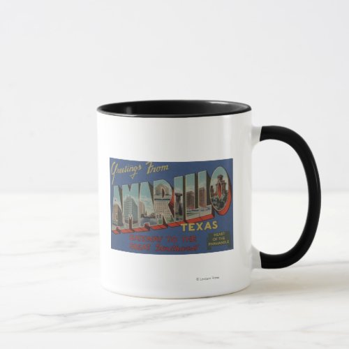 Amarillo Texas Heart of the Pan_Handle Mug