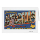 Amarillo, Texas - Large Letter Scenes (Front Horizontal)