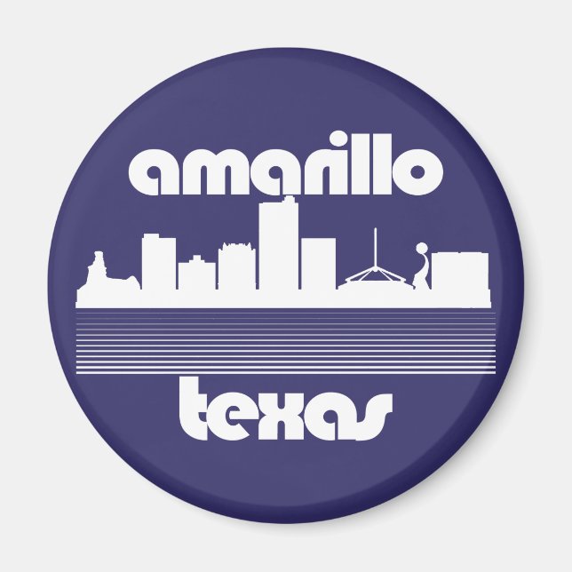 Amarillo Texas  Magnet (Front)