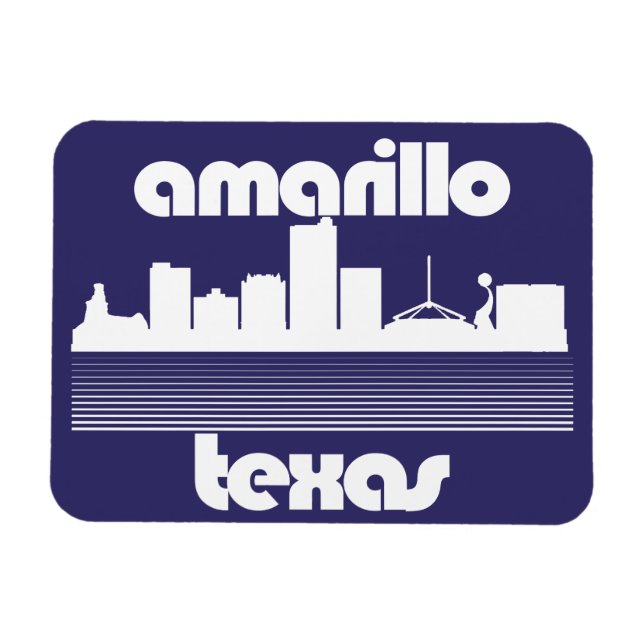 Amarillo Texas  Magnet (Horizontal)