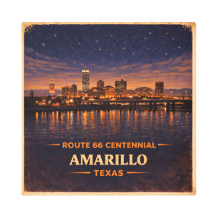 Amarillo Texas Route 66 Centennial Metal Print