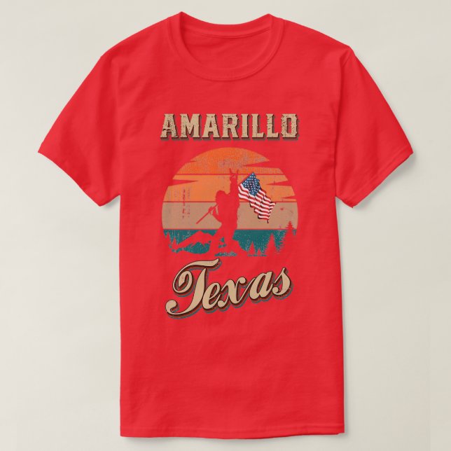 Amarillo Texas T-Shirt (Design Front)