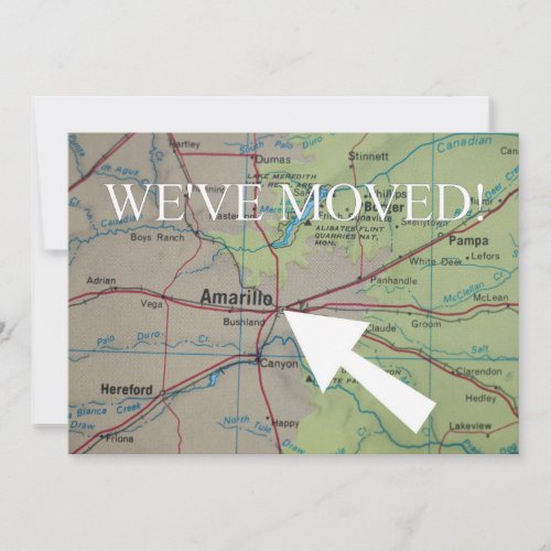 Amarillo Weve Moved New Address Announcement