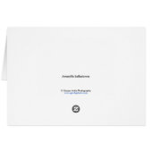 Amaryllis belladonna cards (Back Horizontal)