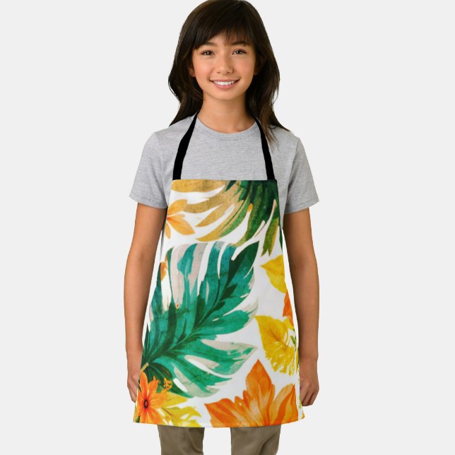 Amaryllis Bloom Apron (Insitu)