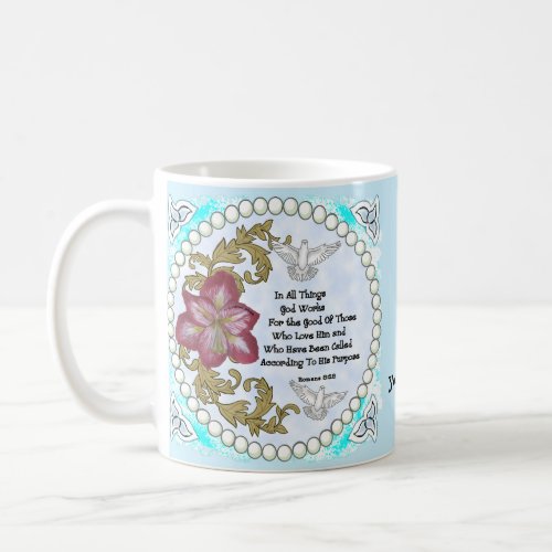 Amaryllis Christian All Things  Coffee Mug