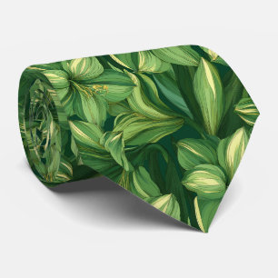 Amaryllis Flower Anniversary Summer Wedding Neck Tie