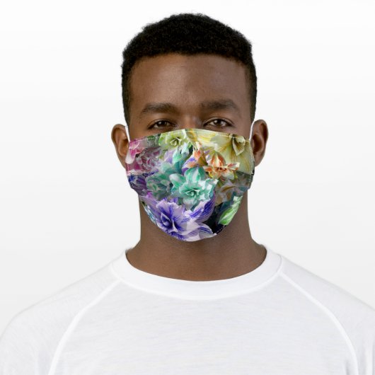 Amaryllis Flower Mask (Worn)