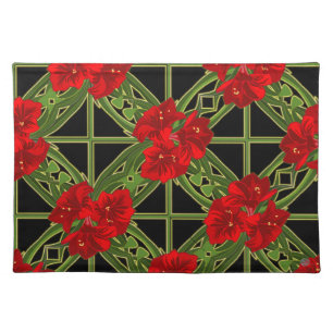 Amaryllis Garden Placemat