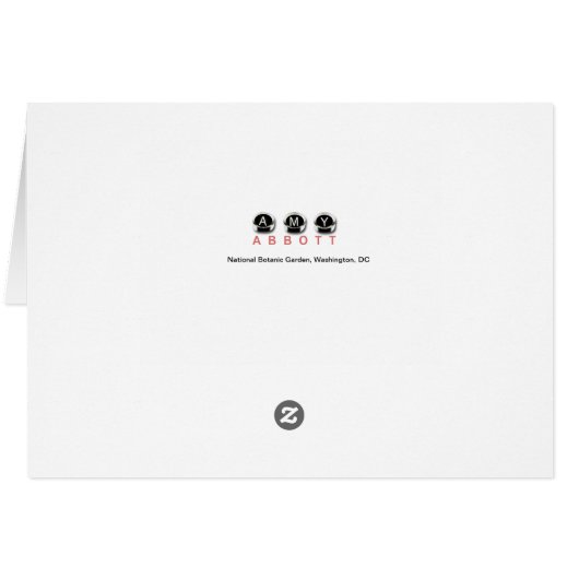 Amaryllis, National Botanic Garden, Washington, DC (Back Horizontal)