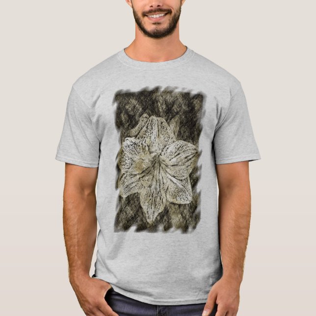 Amaryllis Old Time Sketch T-Shirt (Front)