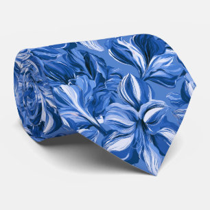 Amaryllis Print Menswears Unique Wedding Neck Tie