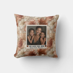 Amaryllis Step Mom Mummy Indoor Decoration Throw Pillow