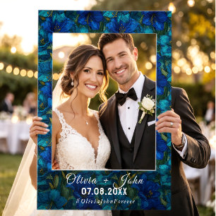 Amaryllis Wedding Party Photo Booth Prop Luxurious Selfie Frame