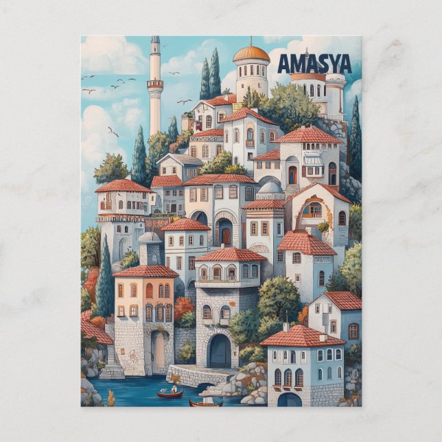 Amasya Turkiye Postcard (Front)