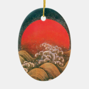 AMATERASU , SUN GODDESS CERAMIC ORNAMENT