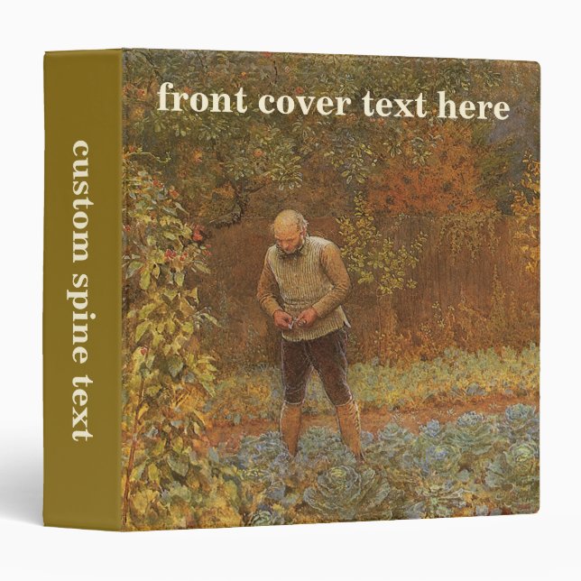 Amateur (Coachman & Cabbages) by Frederick Walker Binder (Front/Spine)