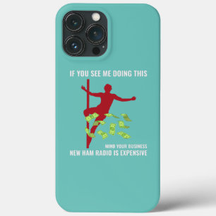 Amateur Ham Radio Operator Dance Dancer Funny iPhone 13 Pro Max Case
