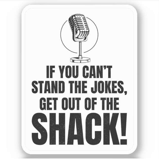 Amateur Ham Radio Operator Humor Jokes Sticker (Front)