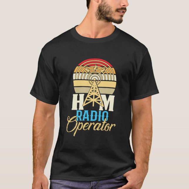 Amateur Ham Radio Operator T-Shirt (Front)